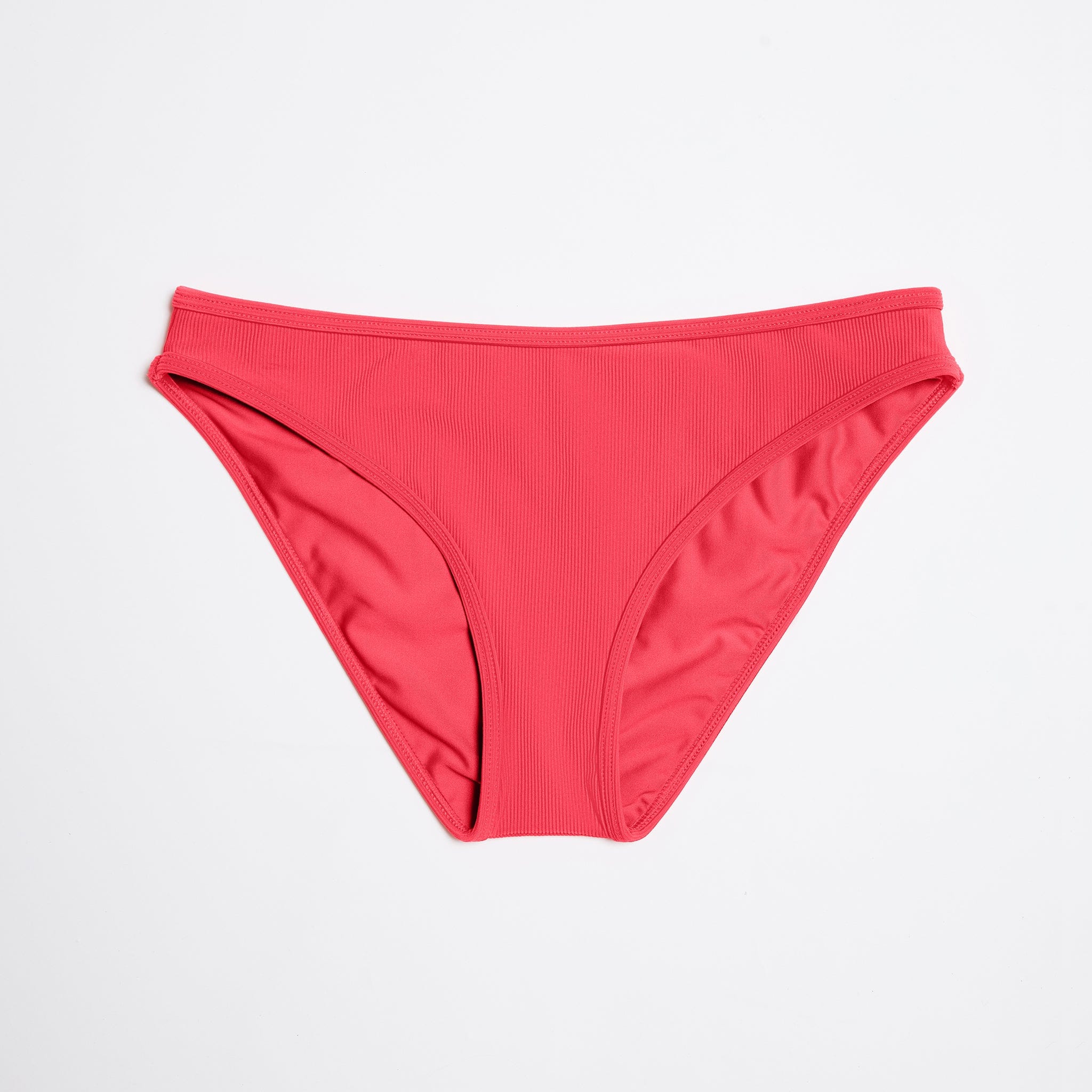 Bikini Bottom Ribbed Campari - Image 3