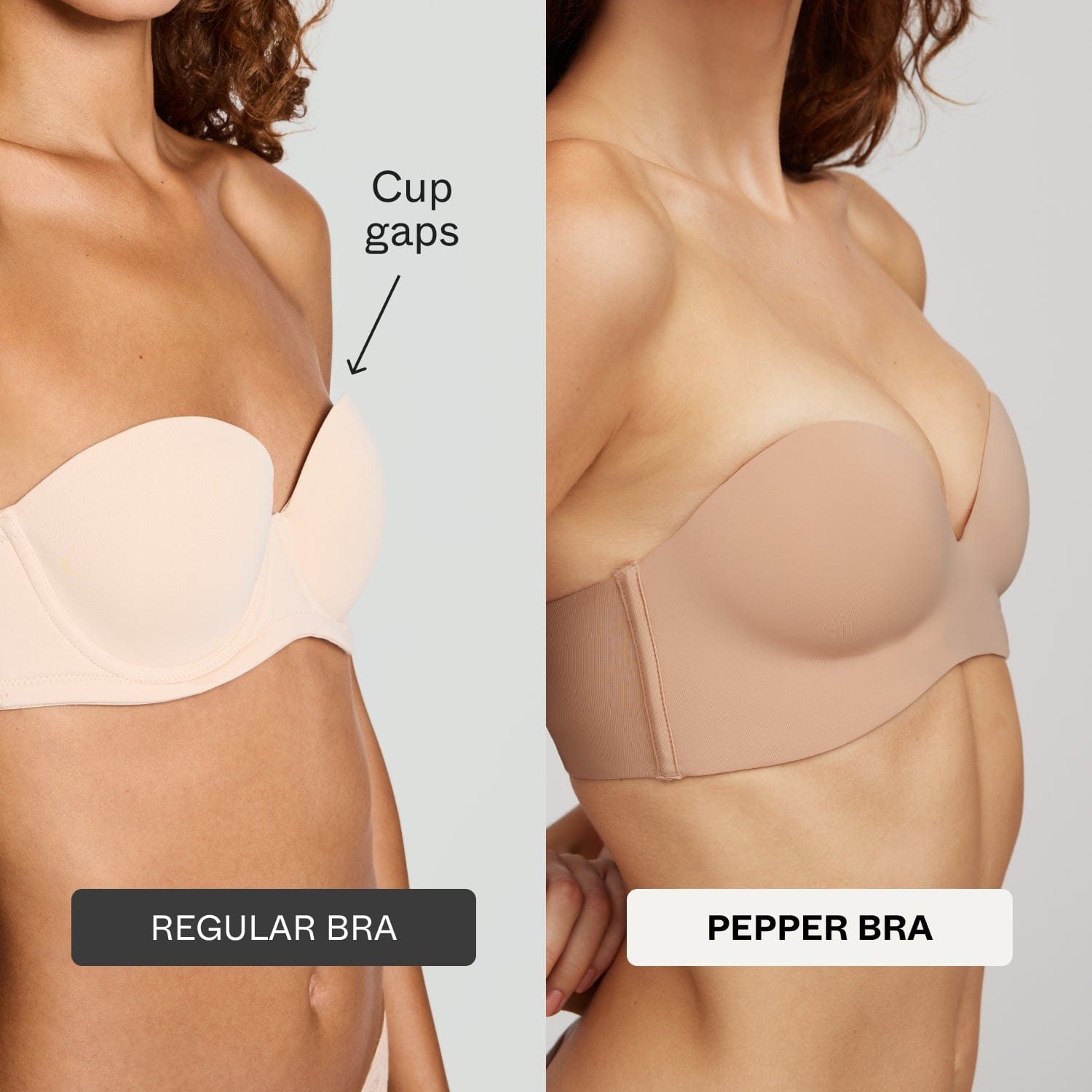 Boost Lift Up Strapless Bra Buff - Image 4