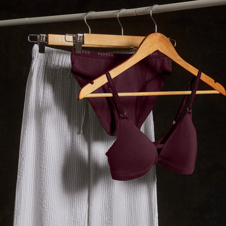 Cotton Lounge Pant Cloud Stripe - Image 2