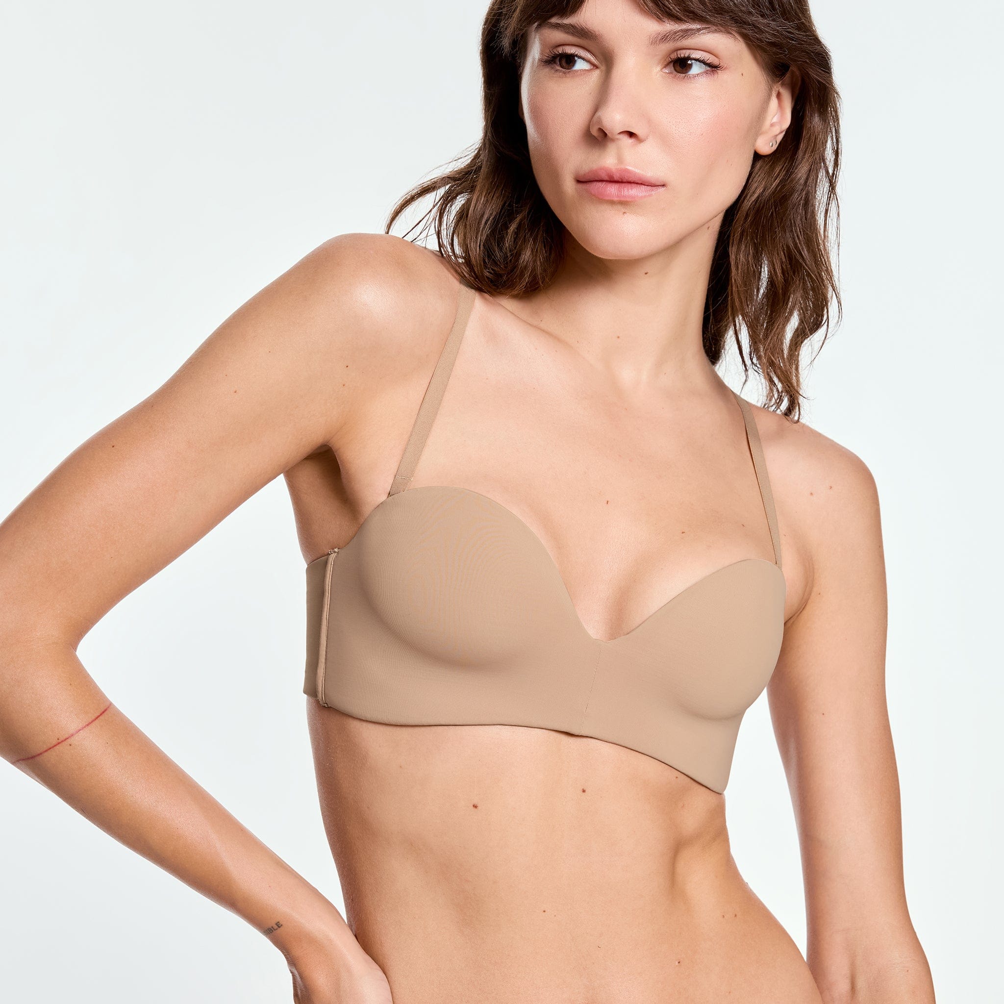 Boost Lift Up Strapless Bra Fawn - Image 6