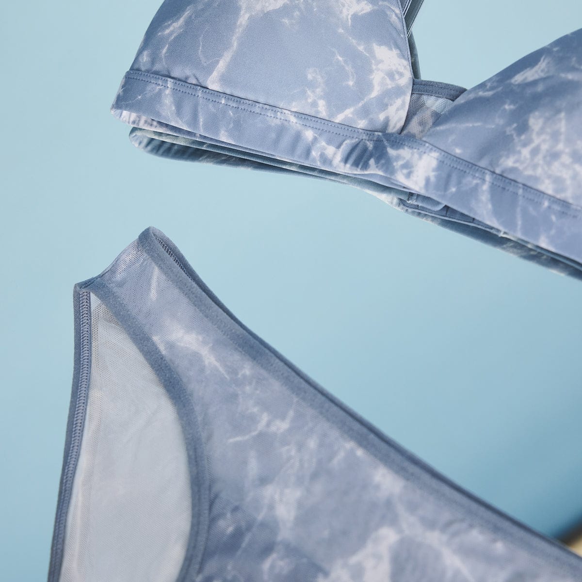 Fine Mesh Bikini Marbled Sky - Image 7