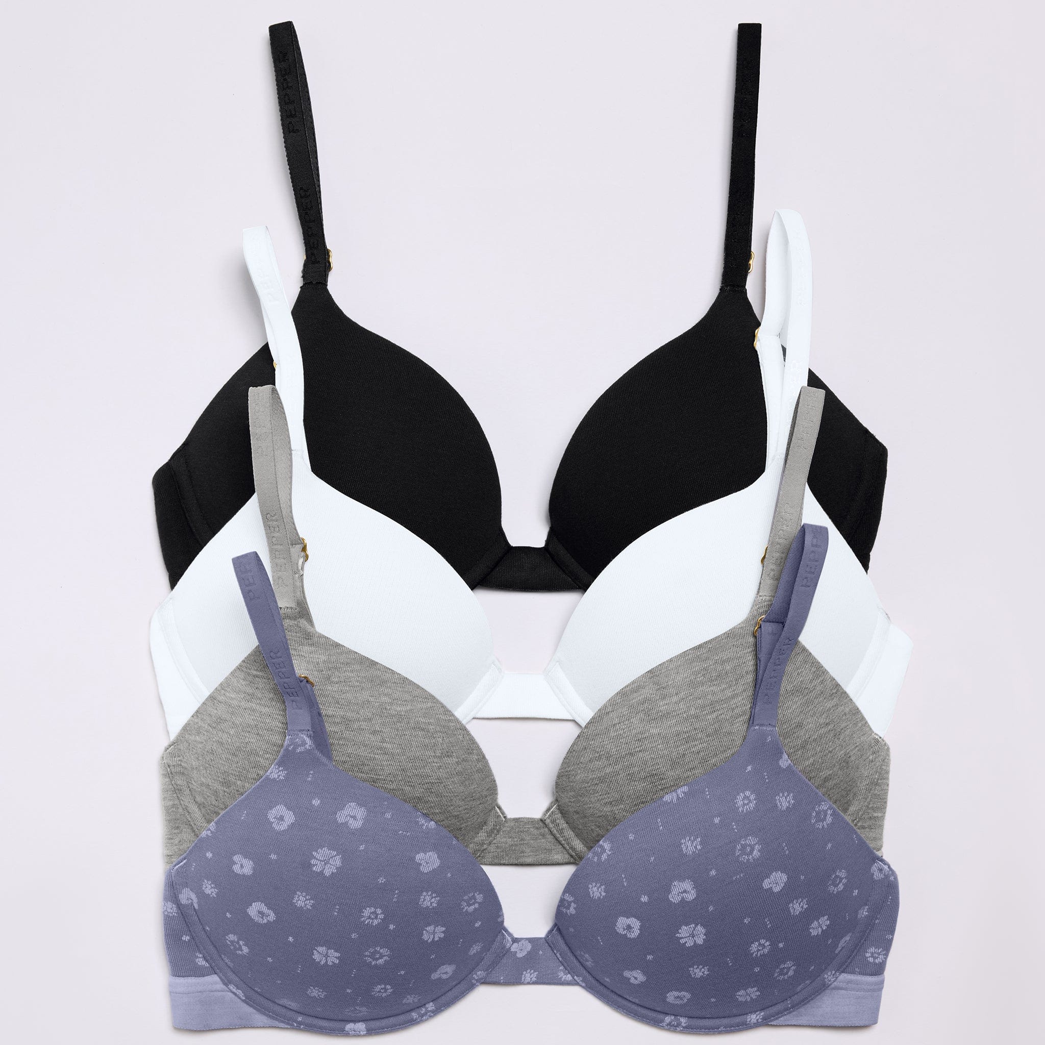 Supima® Cotton Lift Up Bra White - Image 11