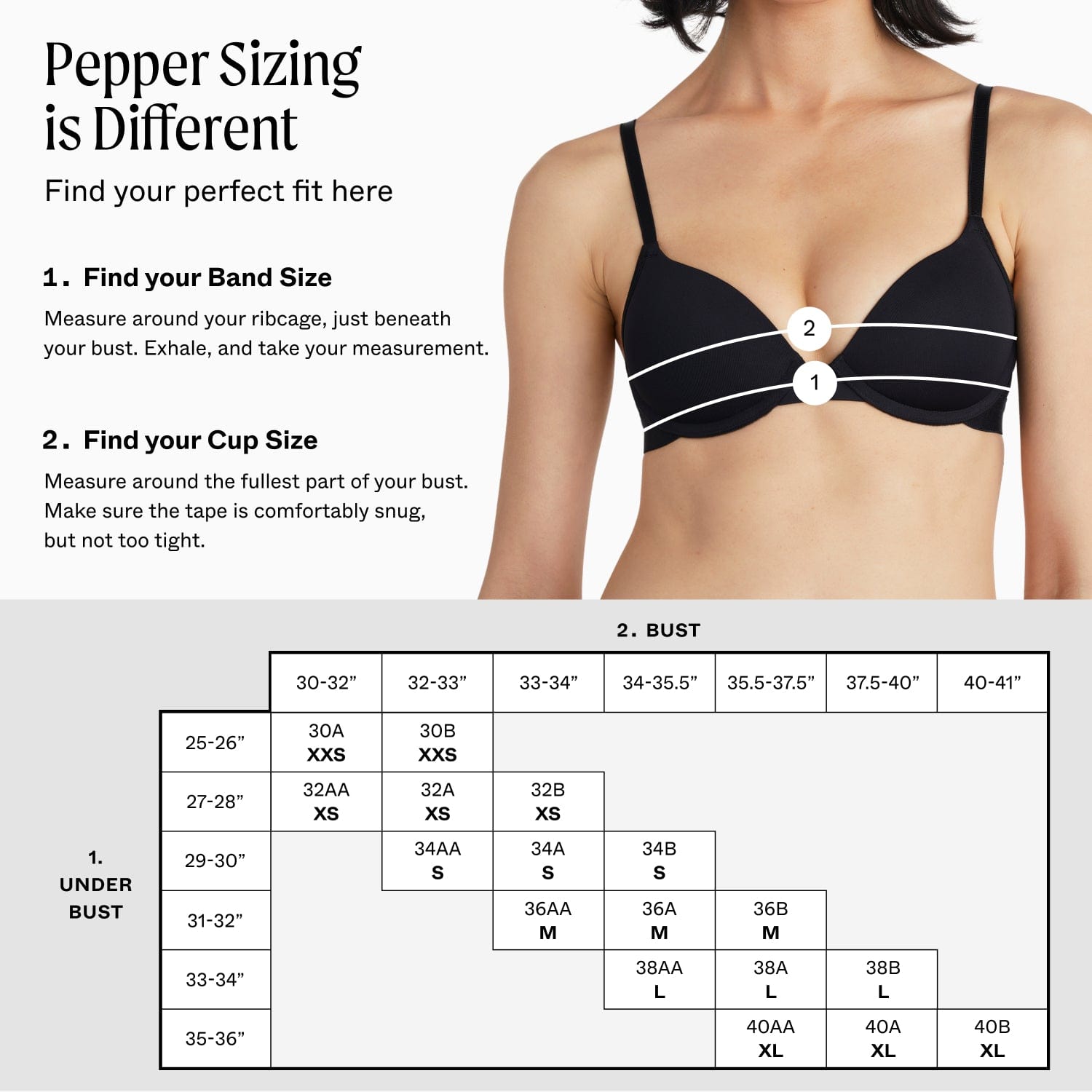 Supima® Cotton Lift Up Bra White - Image 12