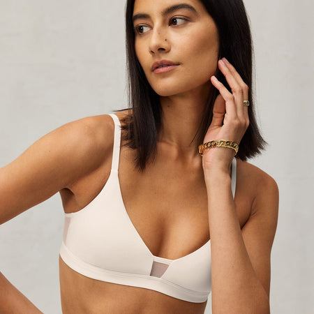 Limitless Wirefree Scoop Bra Ecru - Image 2