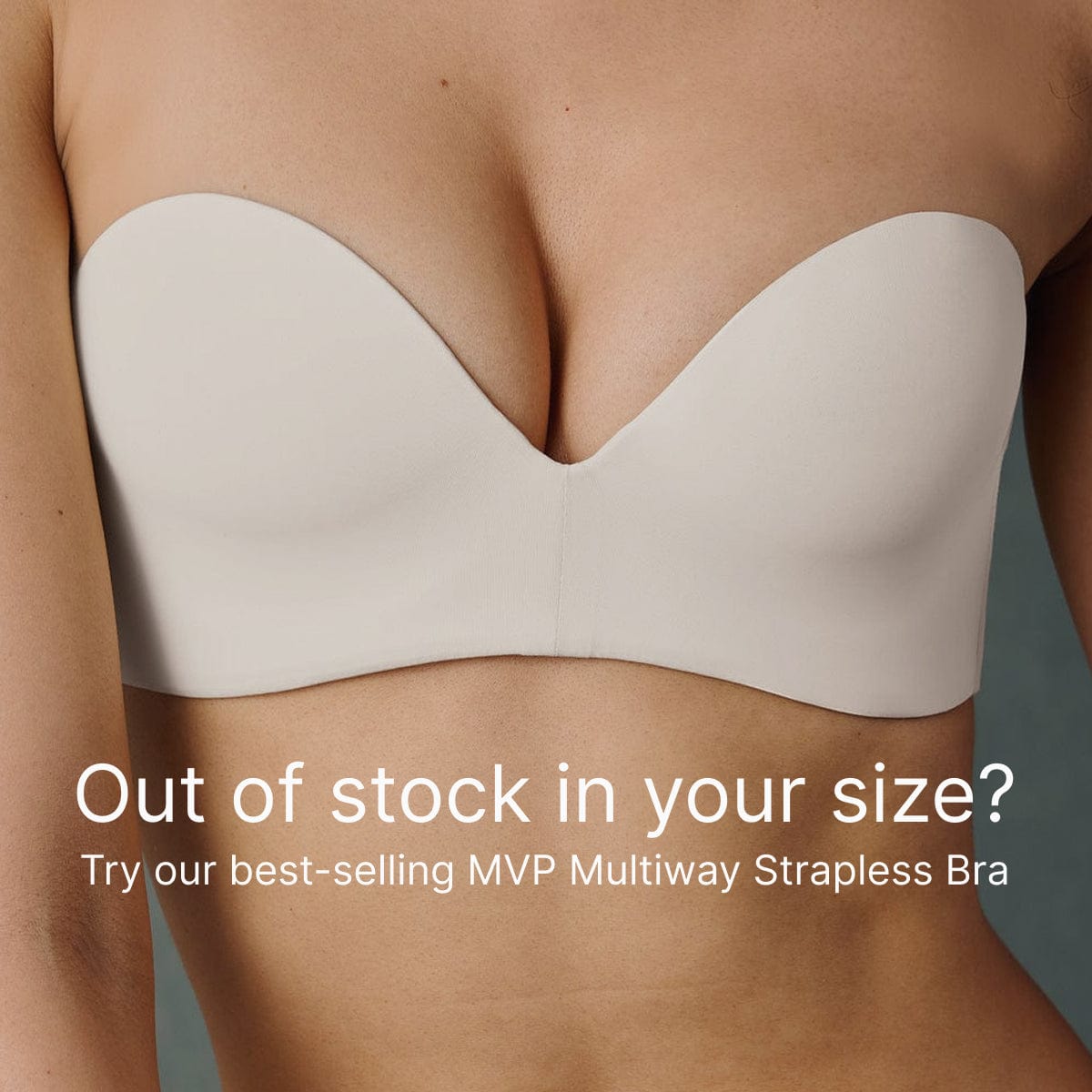 Boost Lift Up Strapless Bra Black - Image 2