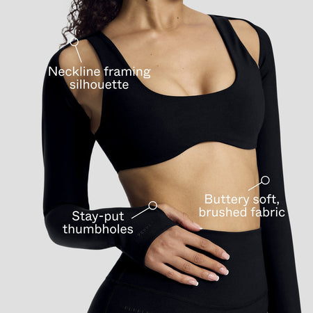 Sculpting Shrug Black - Image 2